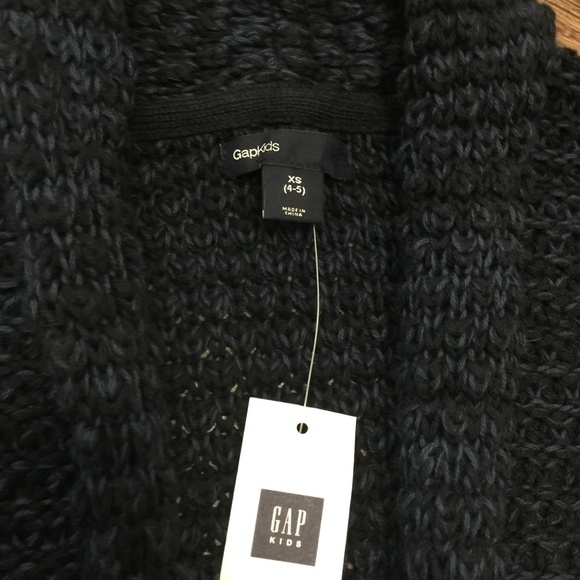 NWT Gap Kids Thick Cardigan Sweater‎ Sz XS (4-5) - Picture 2 of 4